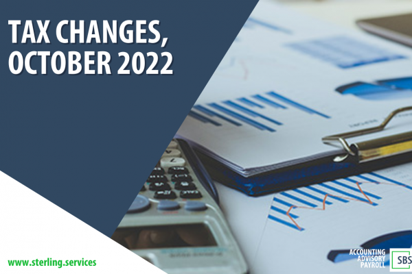 Fall 2022 Tax Reform – Summary of Key Details of New Tax Package
